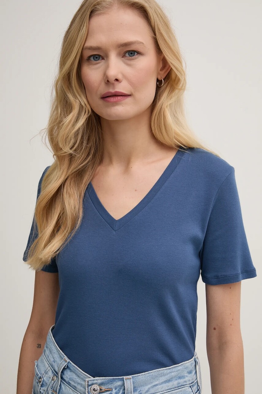 Bavlnené tričko United Colors of Benetton dámske, ružová farba, 3GA2E4230