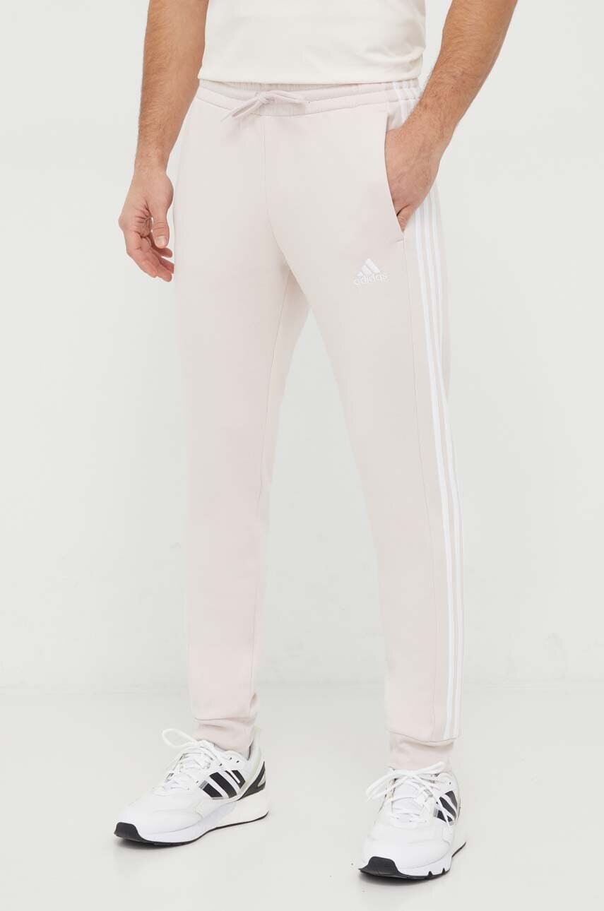 Tepláky adidas ružová farba, s nášivkou, IX2372