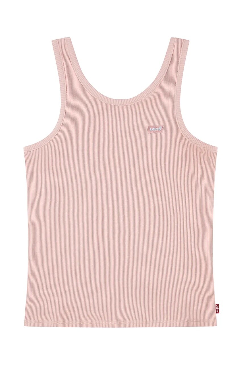 Detský top Levi's ružová farba