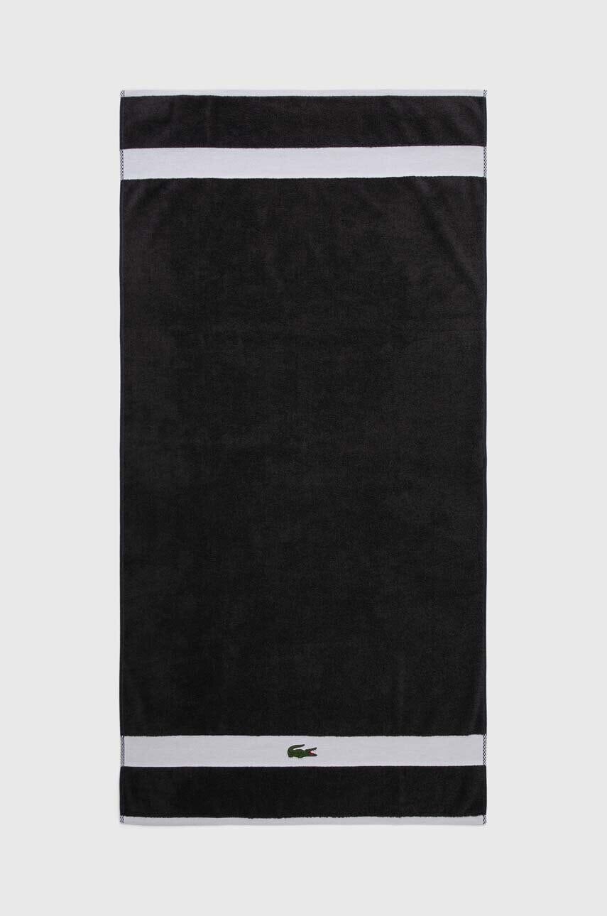 Bavlnený uterák Lacoste L Casual Bitume 70 x 140 cm