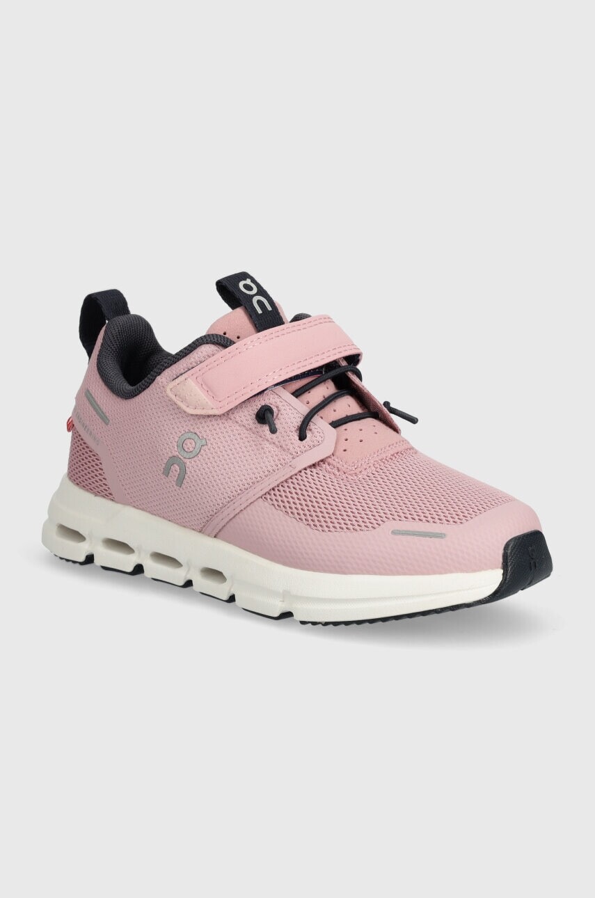Detské tenisky On CLOUD PLAY ružová farba