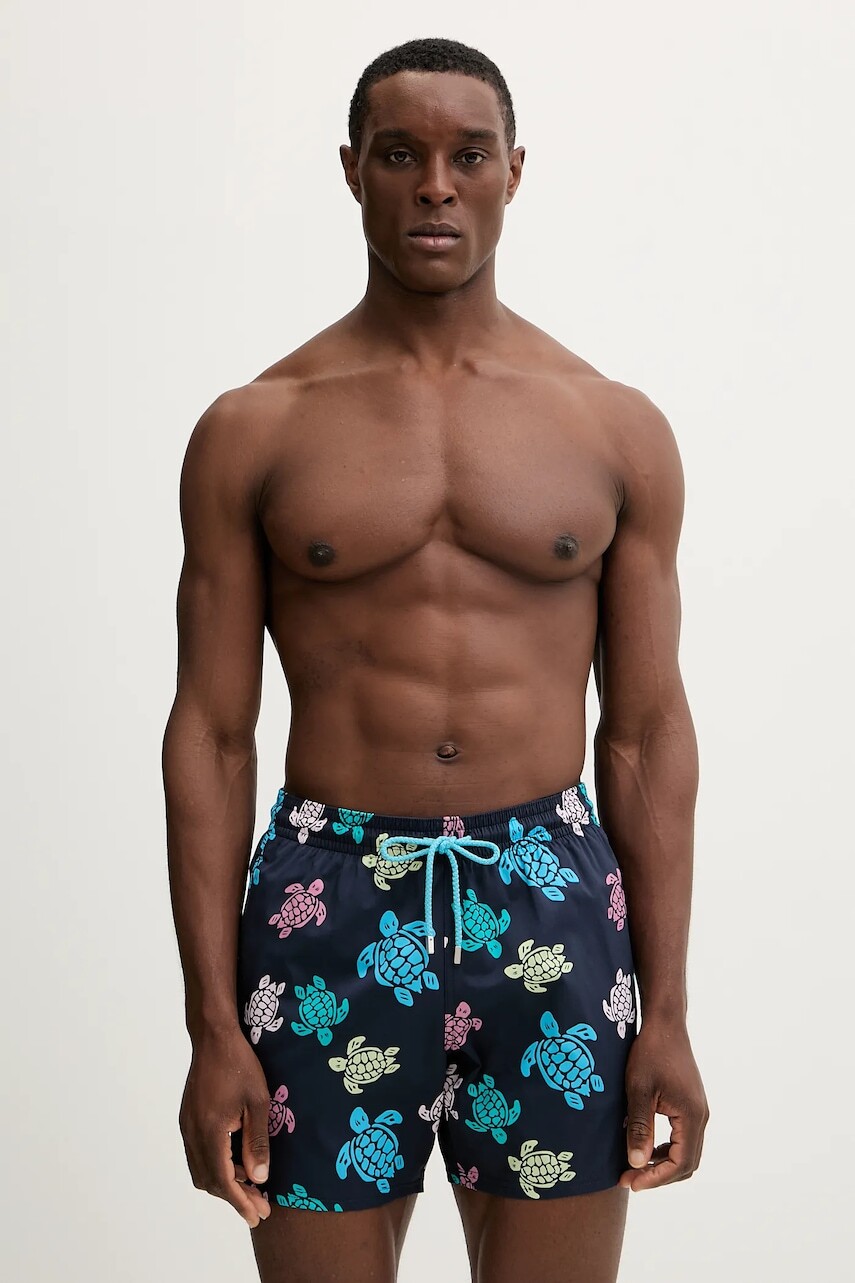 Plavkové šortky Vilebrequin MOORISE modrá farba, MSOAF136