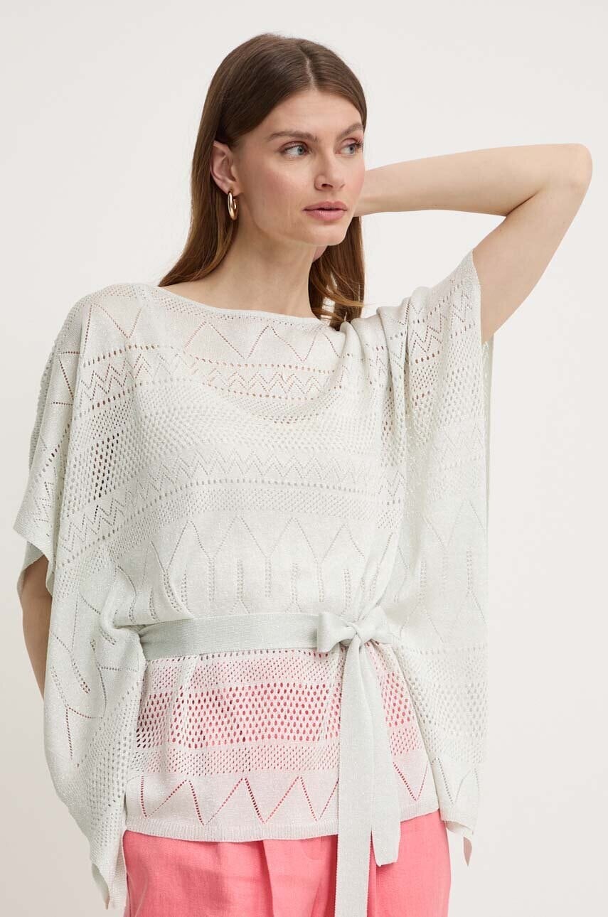 Blúzka Marciano by Guess HYDRA dámska, šedá farba, jednofarebná, 4GGR07 5811Z