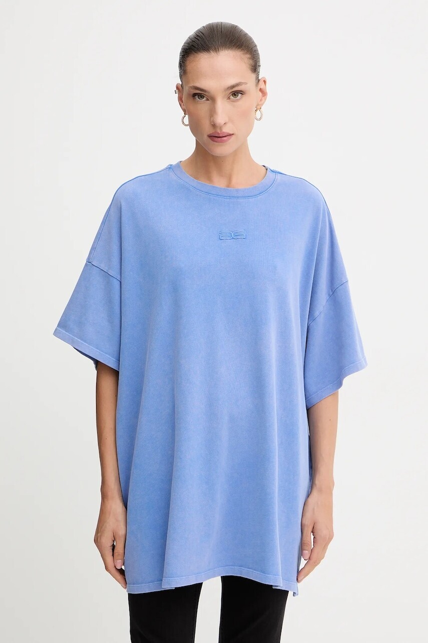 Bavlnené tričko Gestuz dámske, béžová farba, 10909249