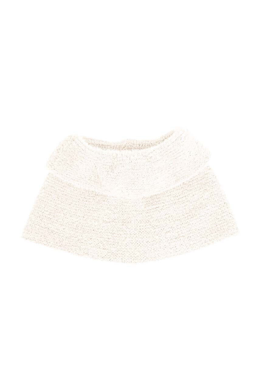 Detský šál komín Jamiks CODY béžová farba, jednofarebný, JZH414