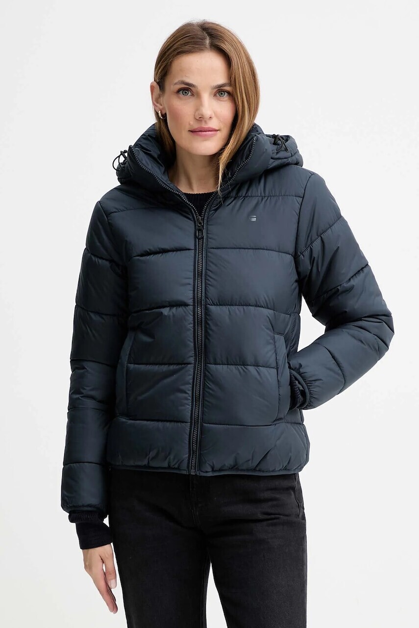 Bunda G-Star Raw čierna farba, prechodná, D25193-B958