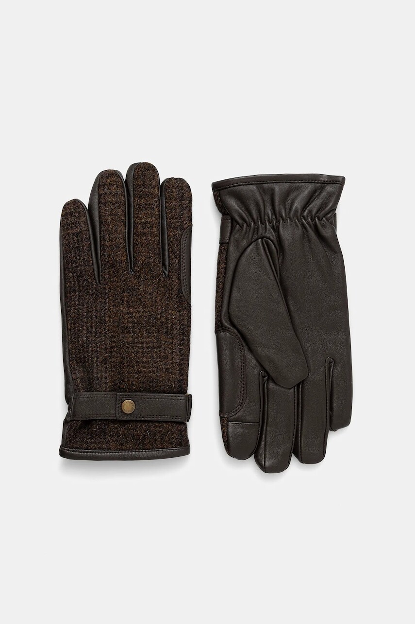 Rukavice Barbour zelená farba, MGL0139