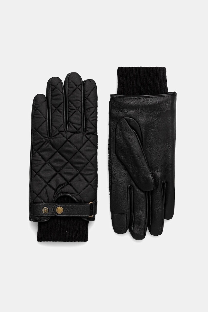 Rukavice Barbour zelená farba, MGL0135