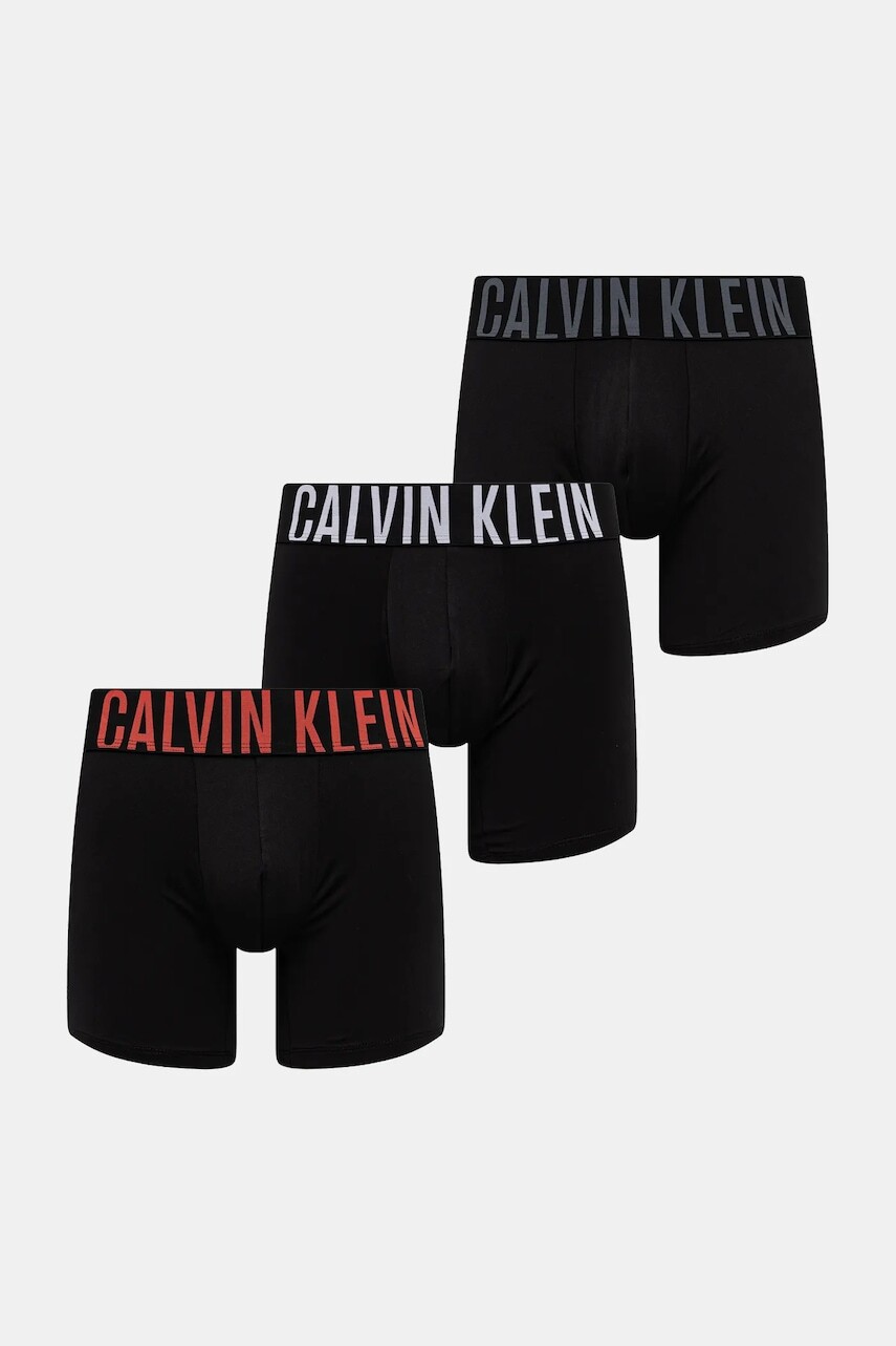 Boxerky Calvin Klein Underwear 3-pak čierna farba, 000NB3612A