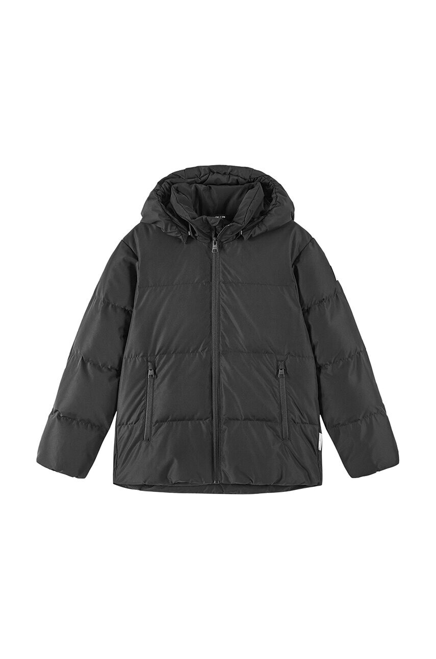 Detská páperová bunda Reima Paimio čierna farba, 5100282A