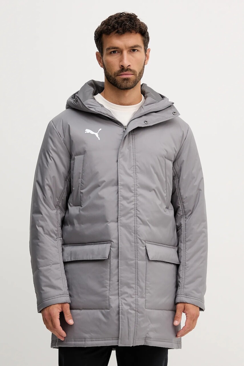 Bunda Puma tmavomodrá farba, zimná, 658569