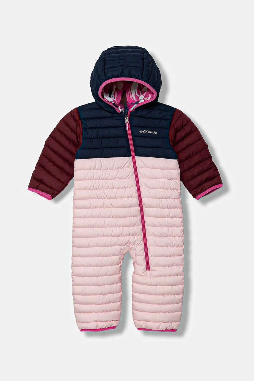 Overal pre bábätká Columbia Powder Lite Reversible Bunting ružová farba, 2088751