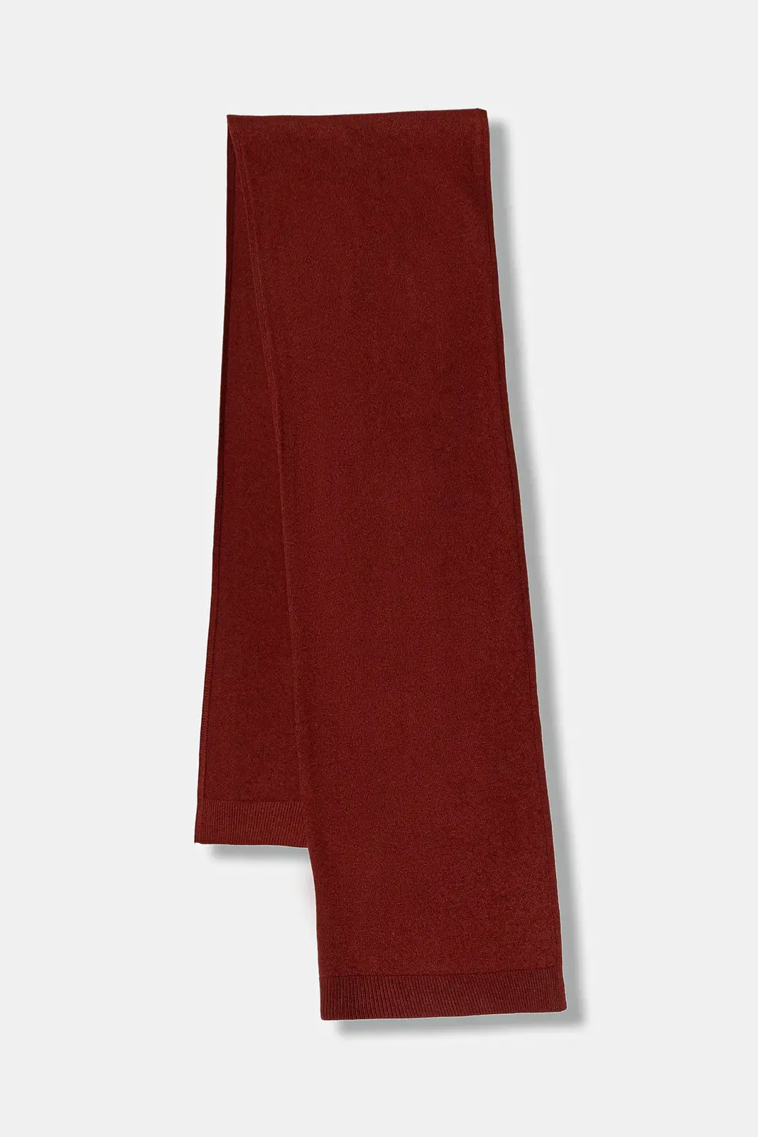 Šál s prímesou vlny Sisley modrá farba, jednofarebný, 102HM0500