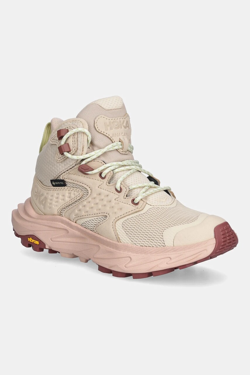 Topánky Hoka Anacapa 2 GTX hnedá farba, jemne zateplené, 1142831F