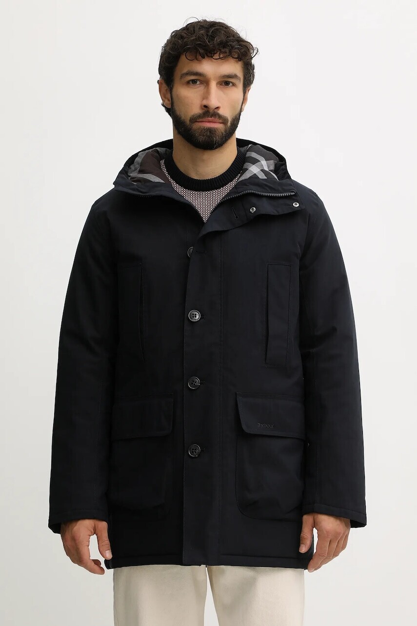 Bunda Barbour Winter Beaufort Waterproof Parka zelená farba, zimná, MWB1126