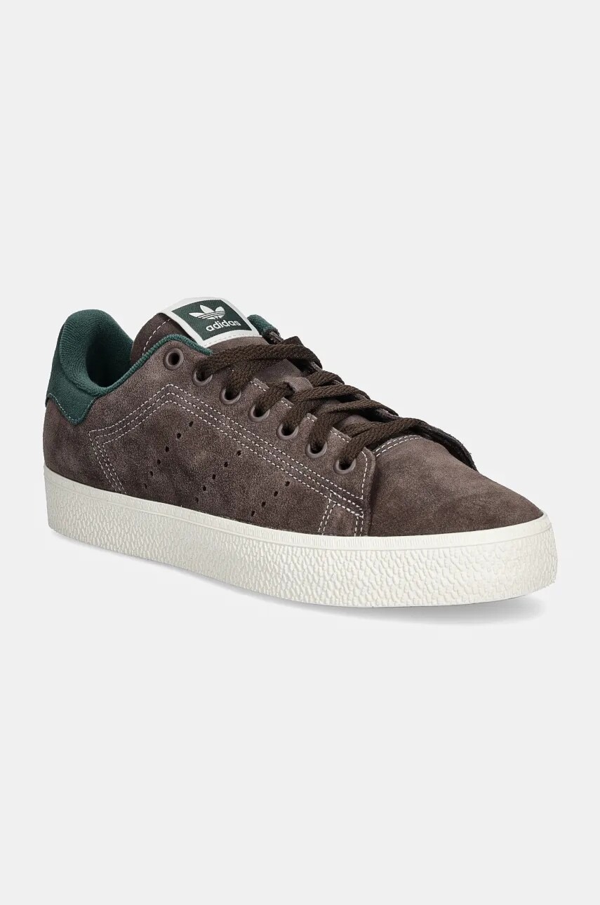 Semišové tenisky adidas Originals Stan Smith CS hnedá farba, ID1348