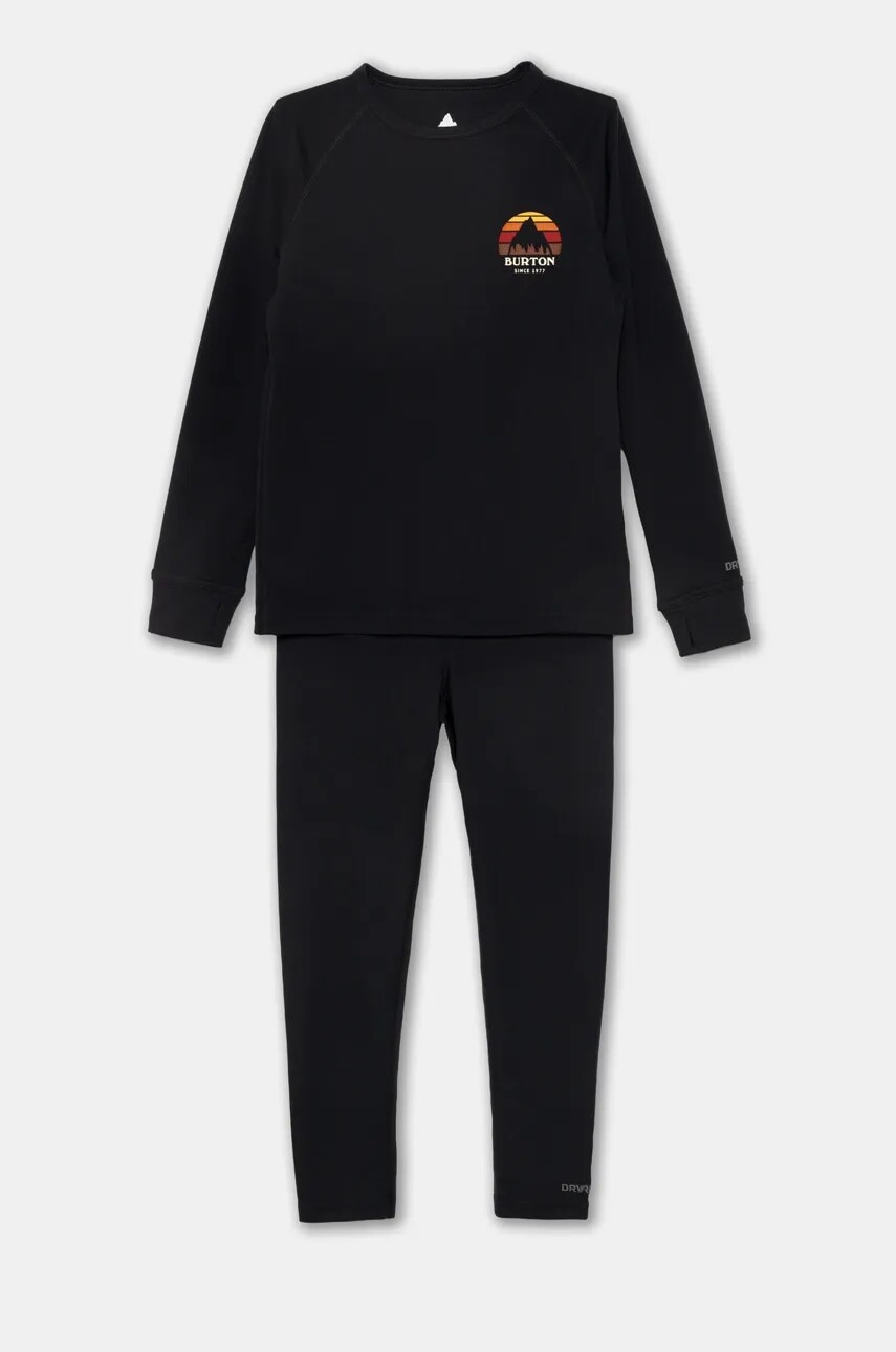 Detská funkčná spodná bielizeň Burton čierna farba, 132111