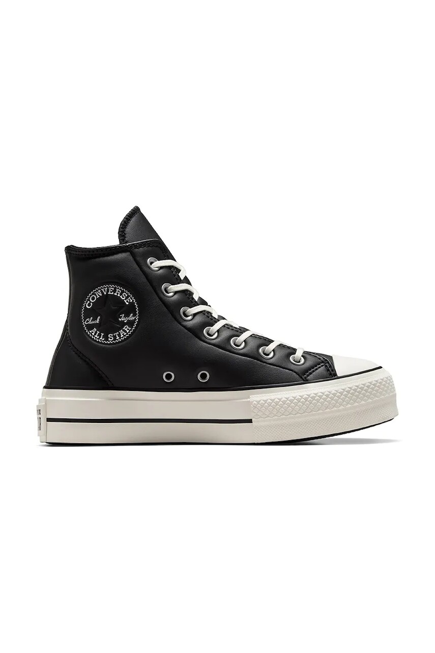 Tenisky Converse Chuck Taylor All Star Lift dámske, čierna farba, A11160C