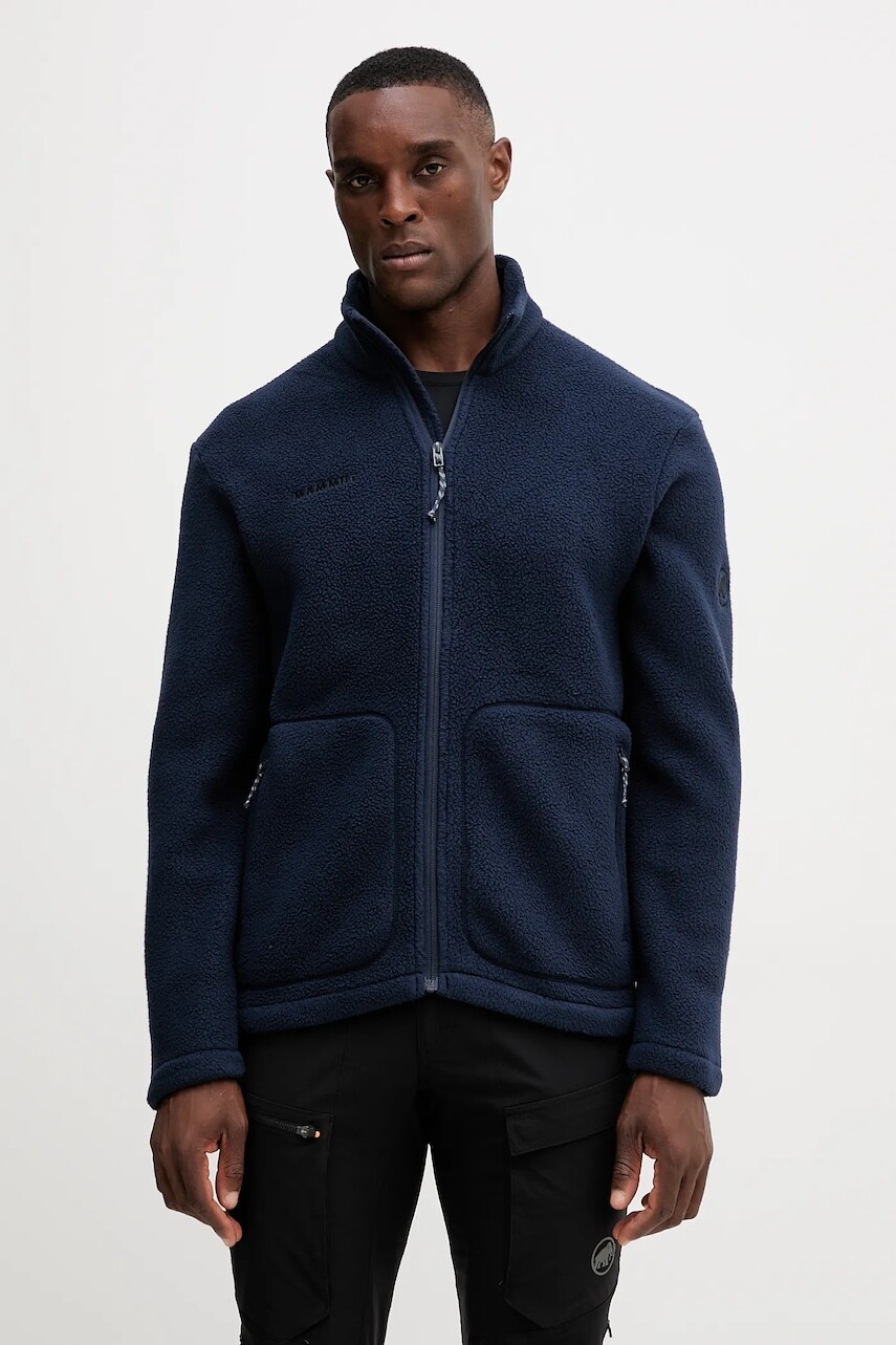 Športová mikina Mammut Falera béžová farba, jednofarebná, 1014.05820