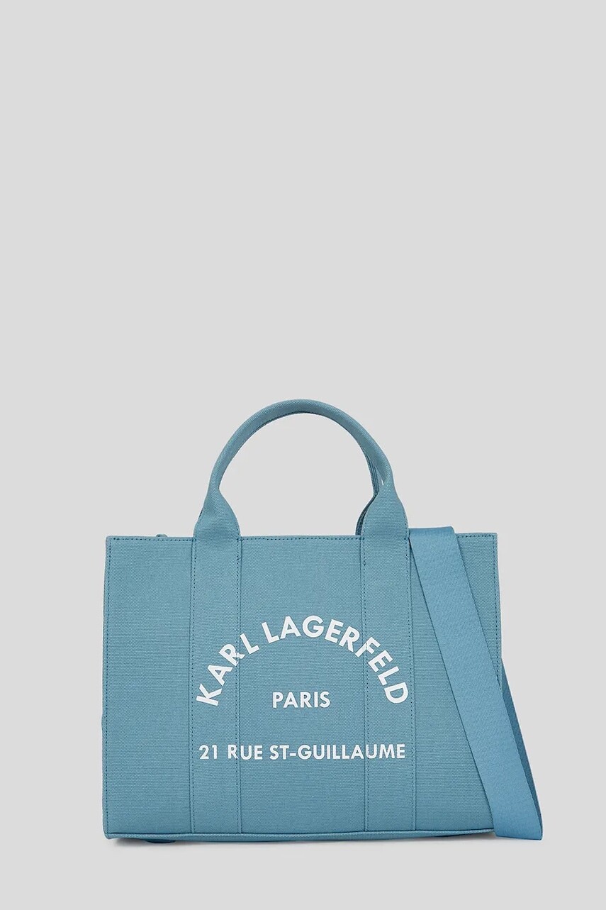 Kabelka Karl Lagerfeld K/RSG modrá farba, A1W50010