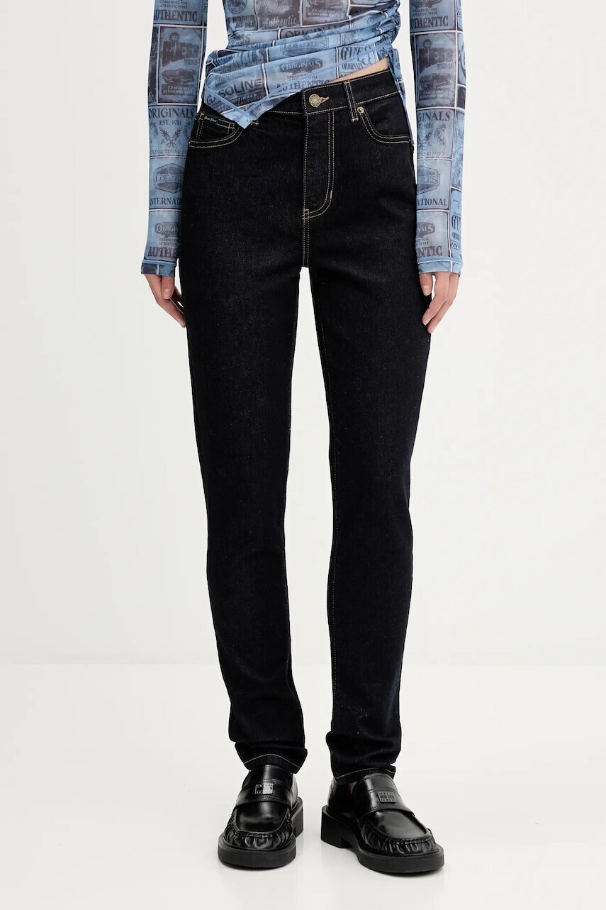 Rifle Guess Jeans tmavomodrá farba, W4BA92 D5CB4