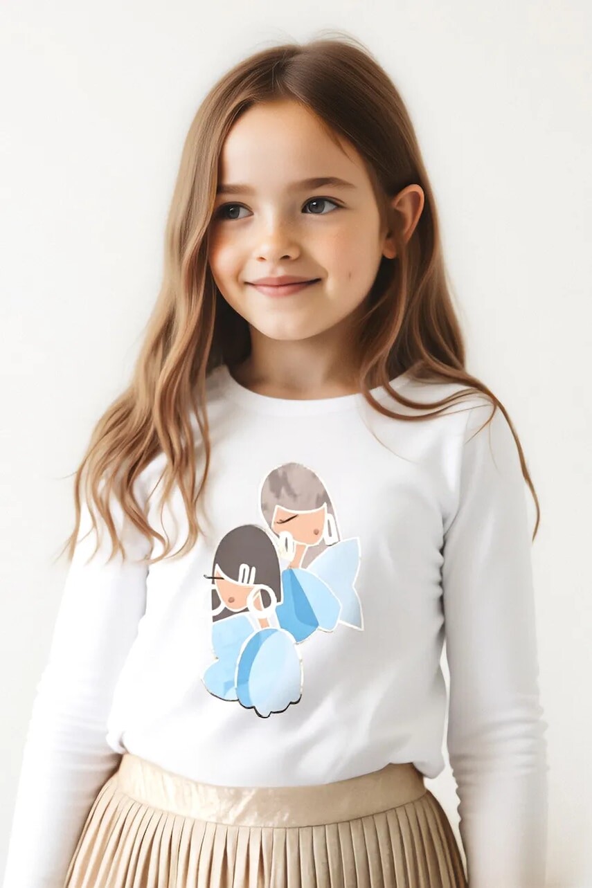 Detská bavlnená košeľa s dlhým rukávom Mayoral 3016