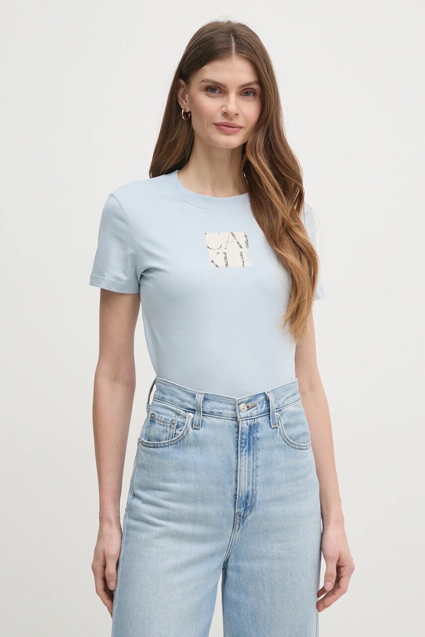 Bavlnené tričko Calvin Klein Jeans dámske, J20J225260