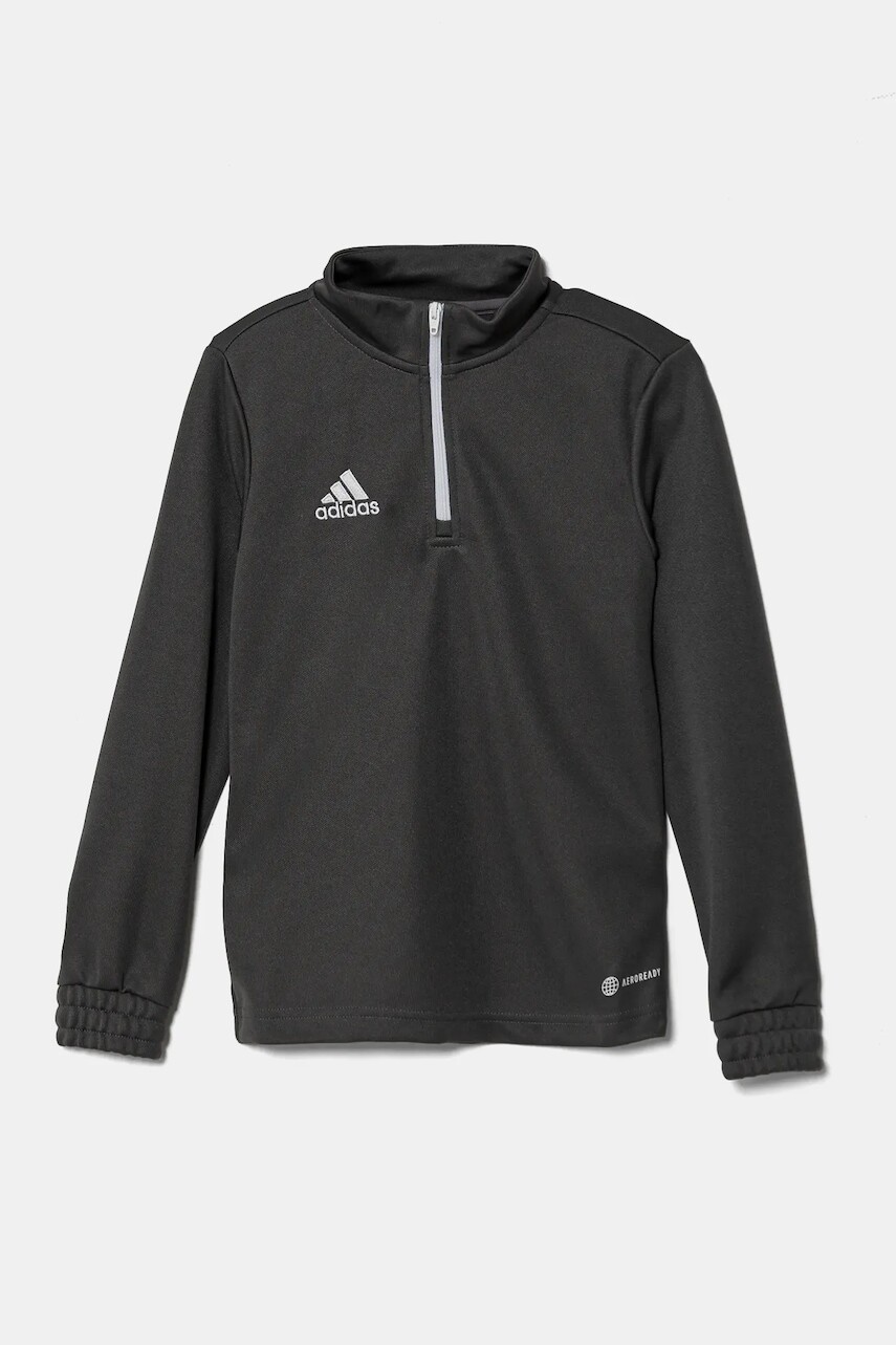 Detská mikina adidas Performance šedá farba, jednofarebná, H57549