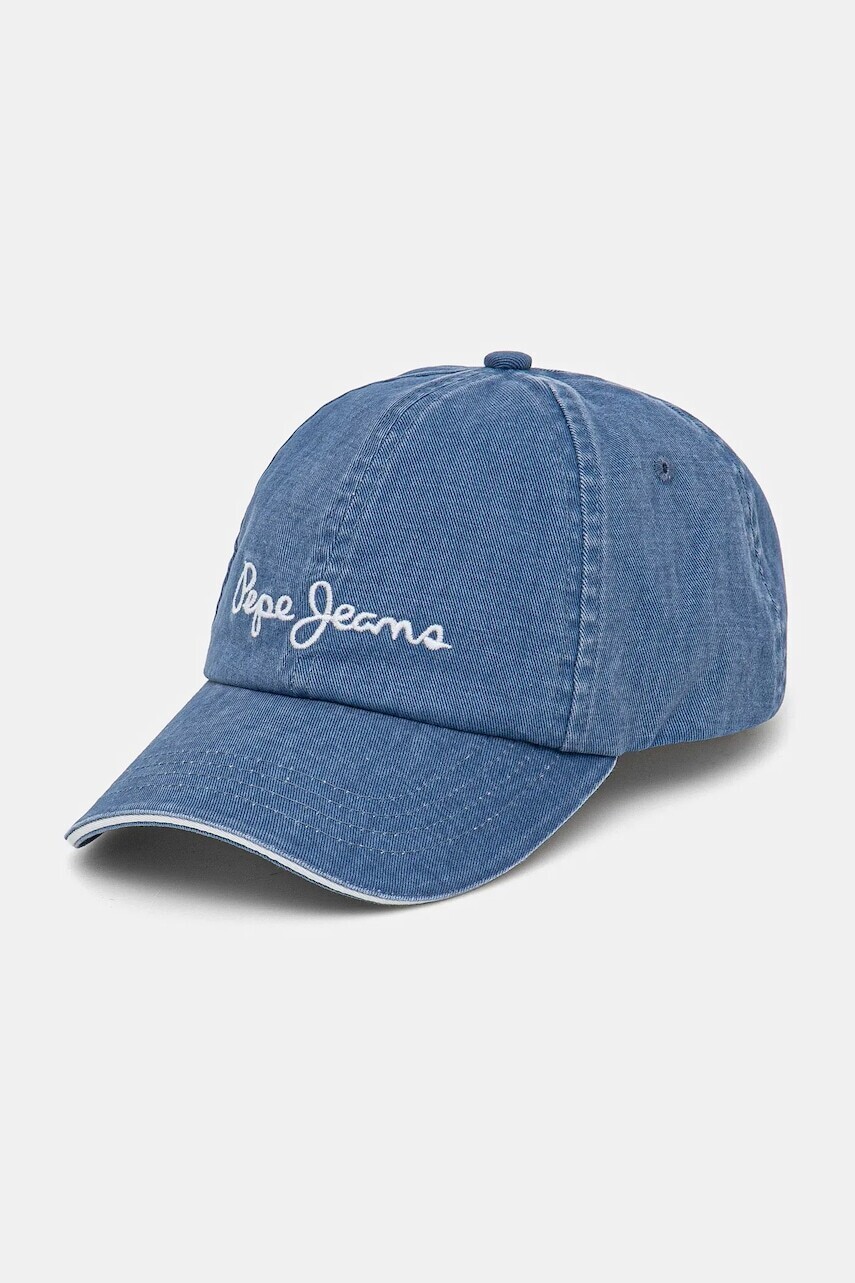Bavlnená šiltovka Pepe Jeans WEI CAP s nášivkou, PL040364
