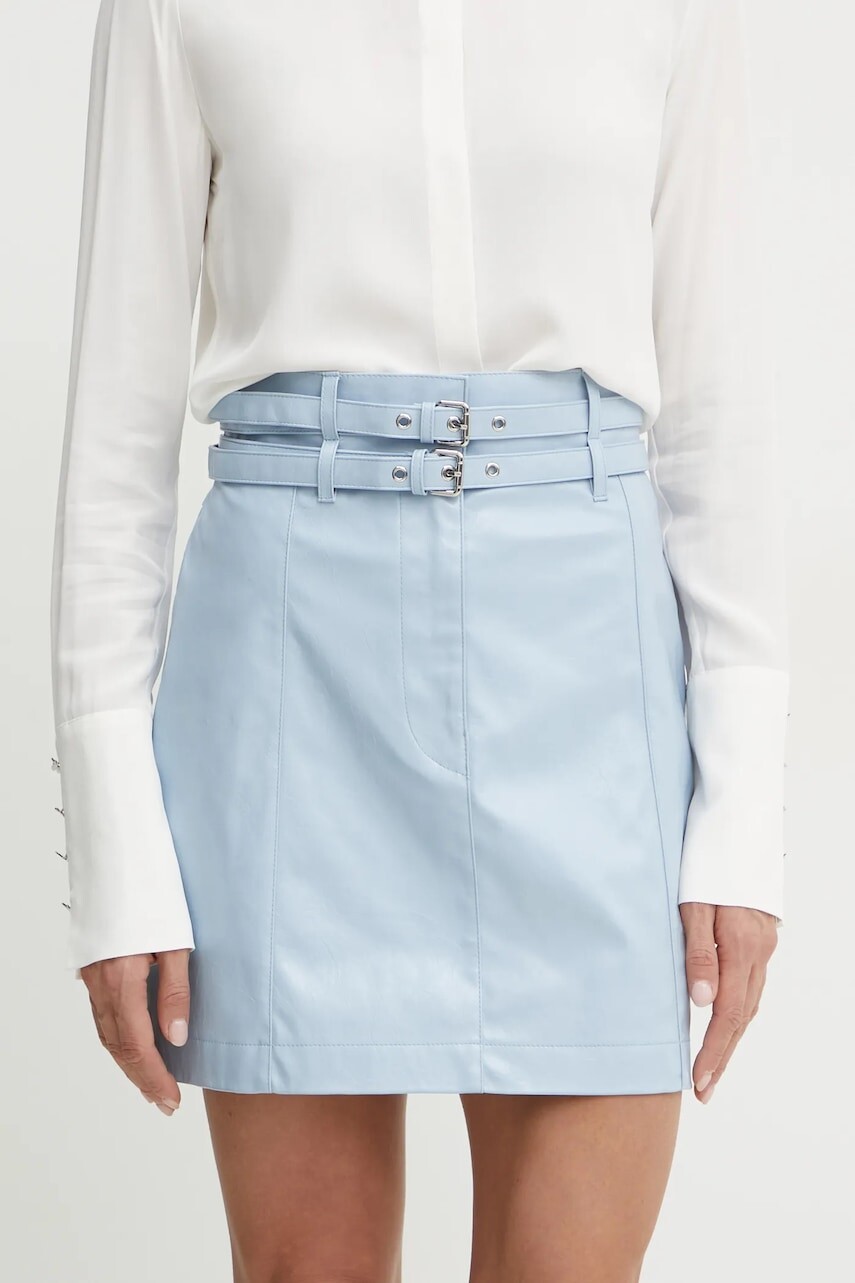 Sukňa BOSS Orange mini, rovný strih, 50531754