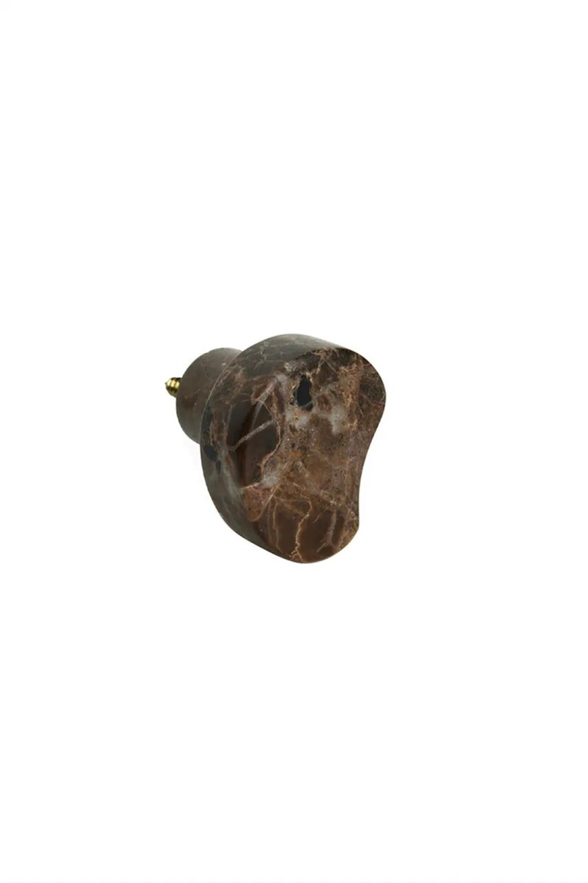 Úchytka na nábytok OYOY Savi hnedá farba