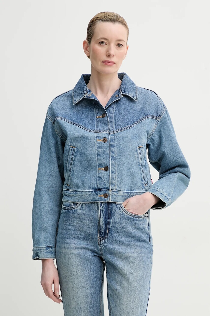 Bunda Levi's SHRUNKEN 90S TRCKR WSTRN prechodná, 001WO
