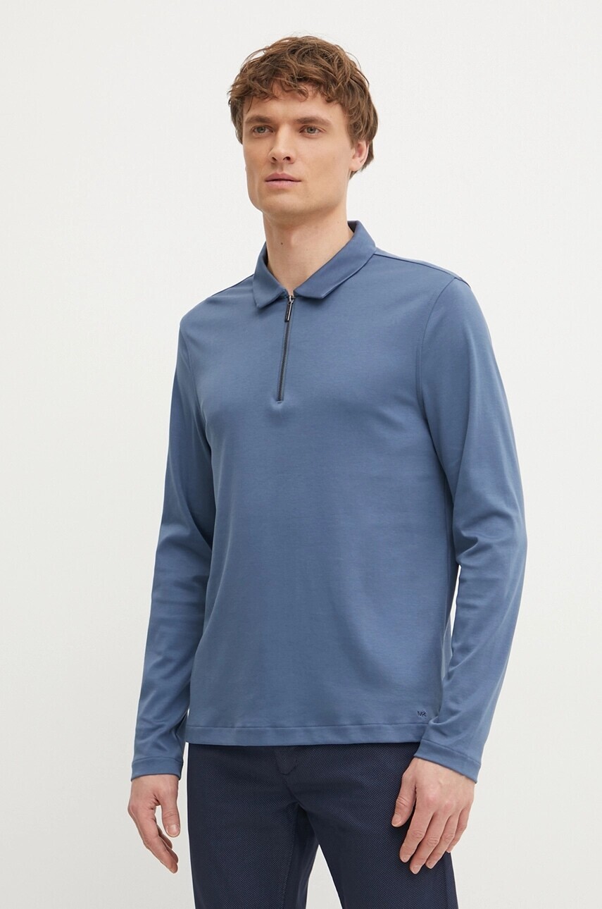 Tričko s dlhým rukávom Michael Kors jednofarebné, CR552FSC93