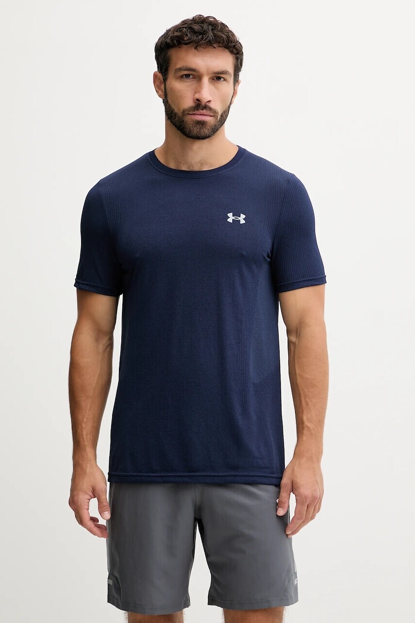 Tréningové tričko Under Armour Vanish Seamless oranžová farba, jednofarebné, 1382801