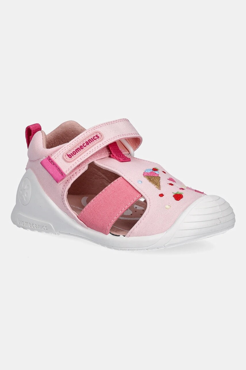 Detské sandále Biomecanics ružová farba, 252183