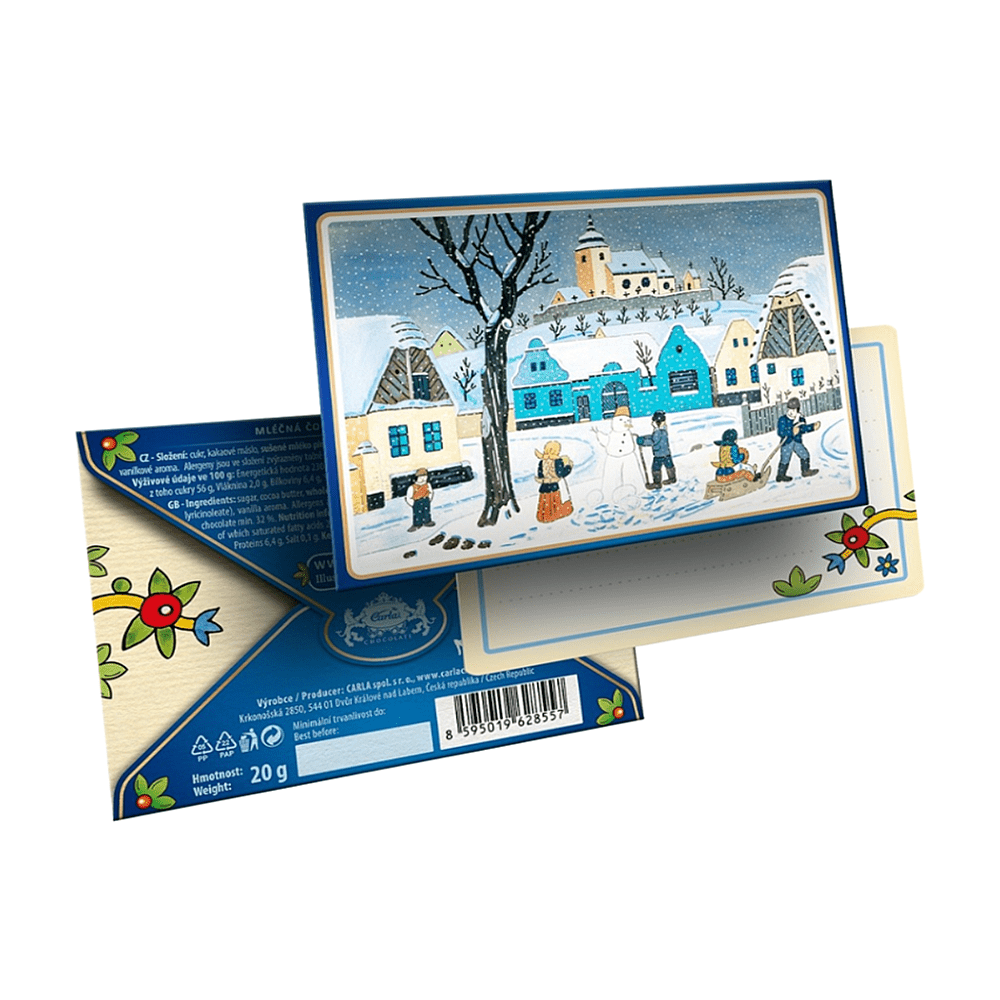 Natural Jihlava COKOLADA Carla obálka Zima 20g 20g