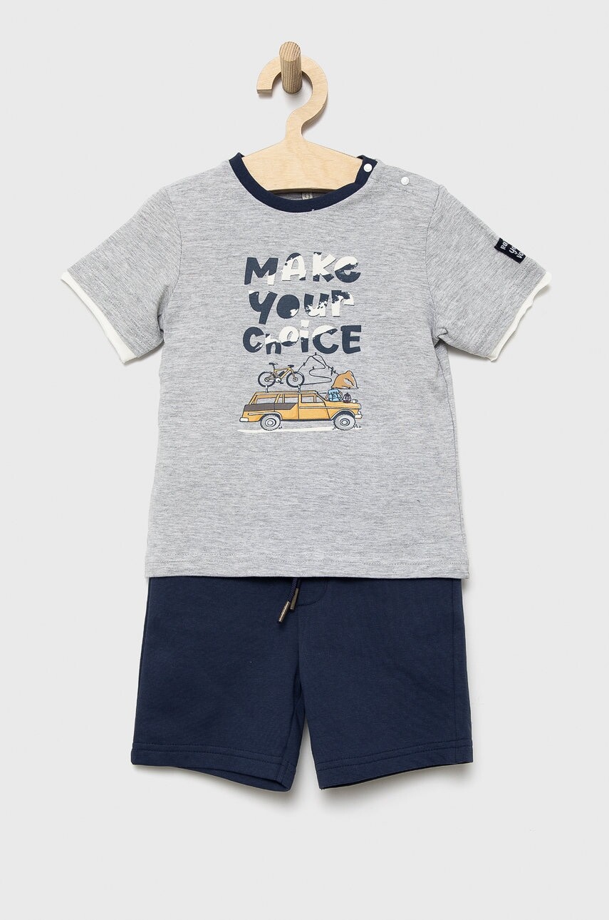 Detská súprava Birba&Trybeyond šedá farba