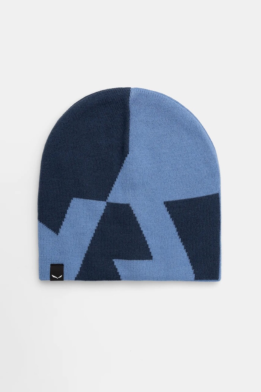 Čiapka Salewa Pure Reversible čierna farba, 00.0000028772