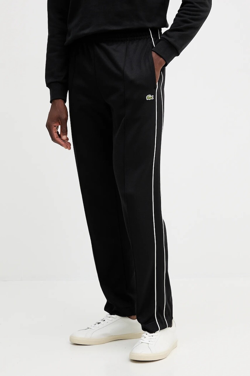 Tepláky Lacoste zelená farba, jednofarebné, XH1412