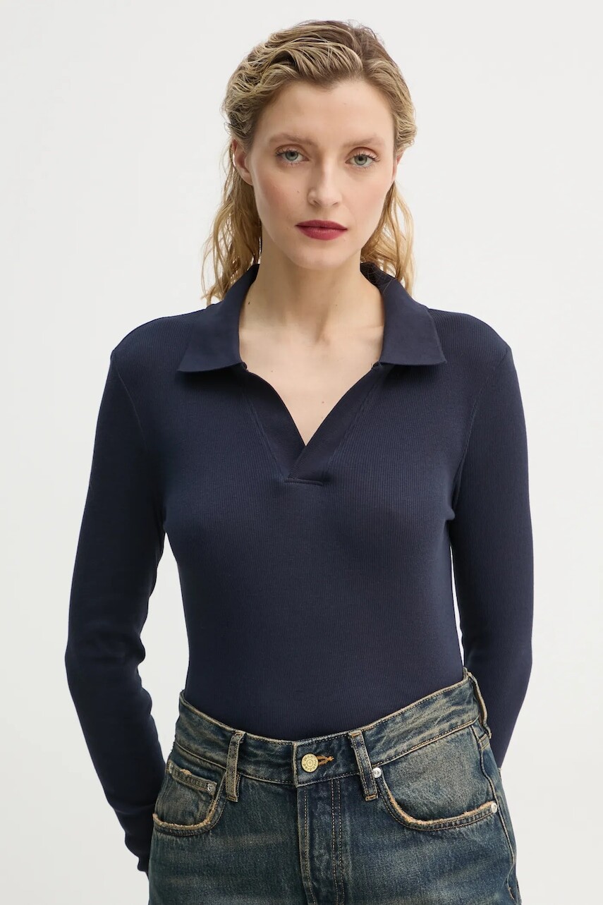 Bavlnené tričko s dlhým rukávom G-Star