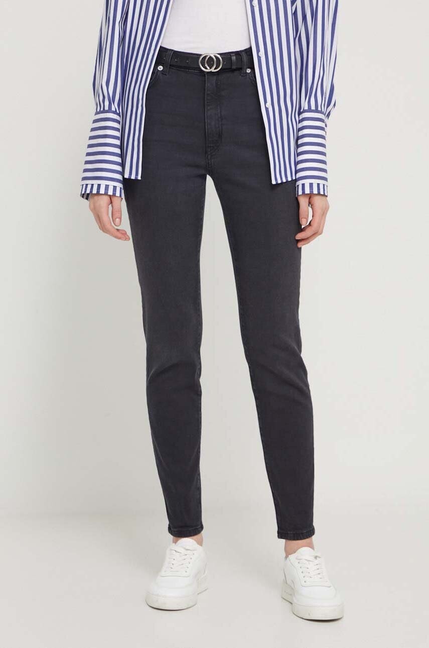 Rifle Hugo Blue dámske, čierna farba, 50515957