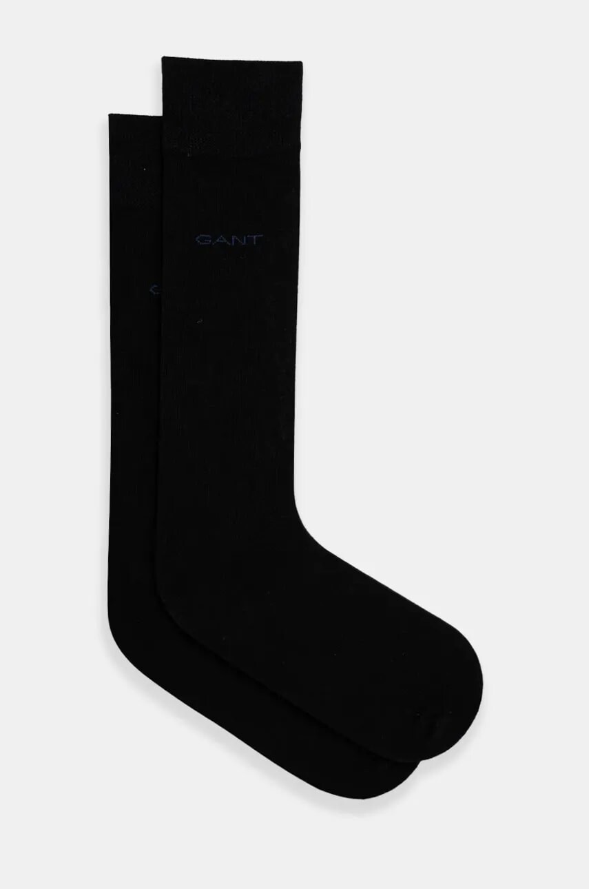 Ponožky Gant pánske, čierna farba, 9960256
