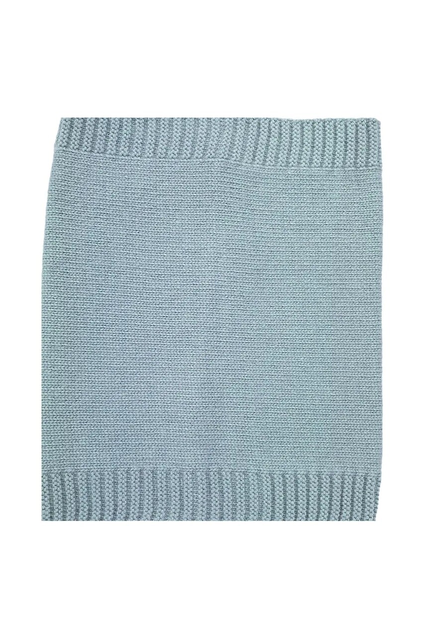 Detský vlnený šál Jamiks KLEA béžová farba, jednofarebný, JZH413