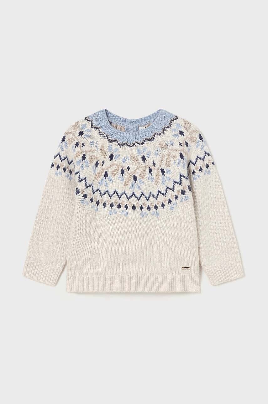 Detský sveter s prímesou vlny Mayoral 2323