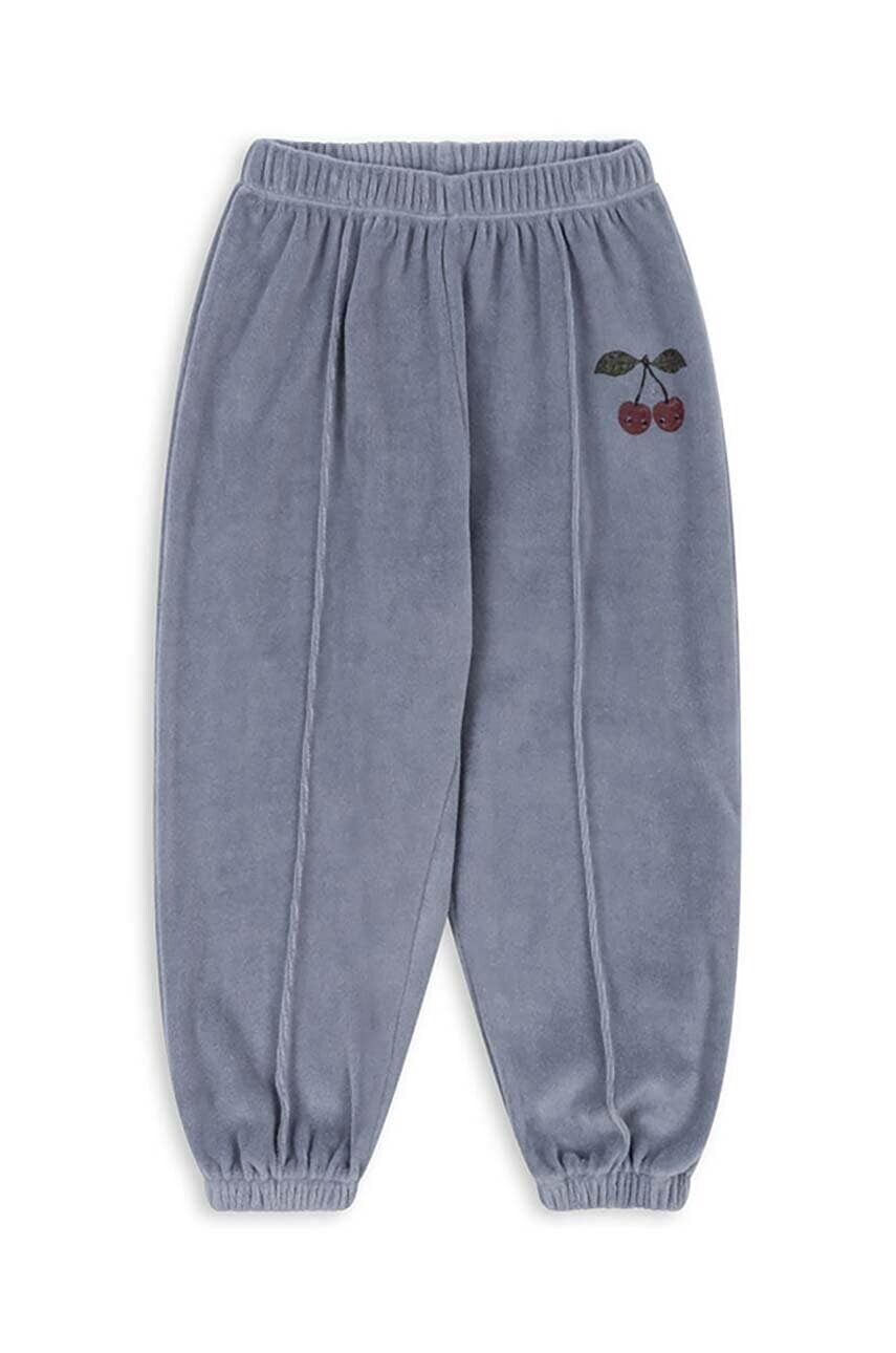 Detské tepláky Konges Sløjd WALLY SWEAT PANTS GOTS jednofarebné, KS101732