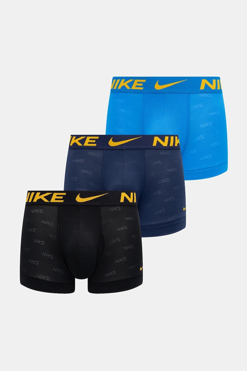 Boxerky Nike 3-pak čierna farba, 000PKE1224