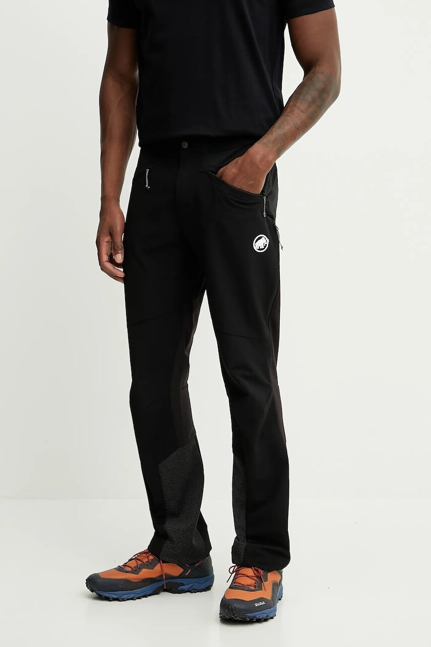 Turistické nohavice Mammut Aenergy Hybrid tmavomodrá farba, 1021.00950