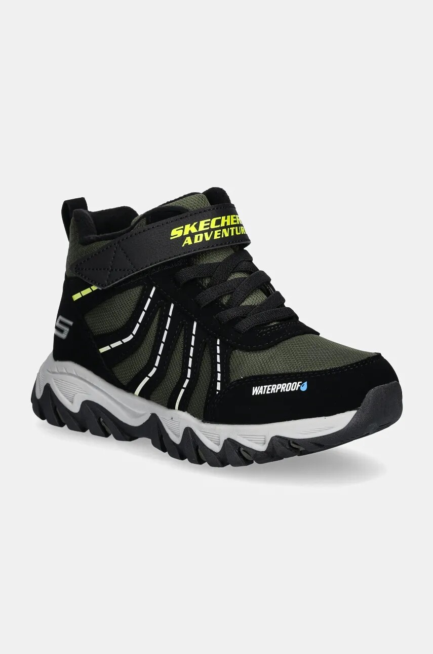 Detské topánky Skechers RUGGED RANGER zelená farba, 406412L