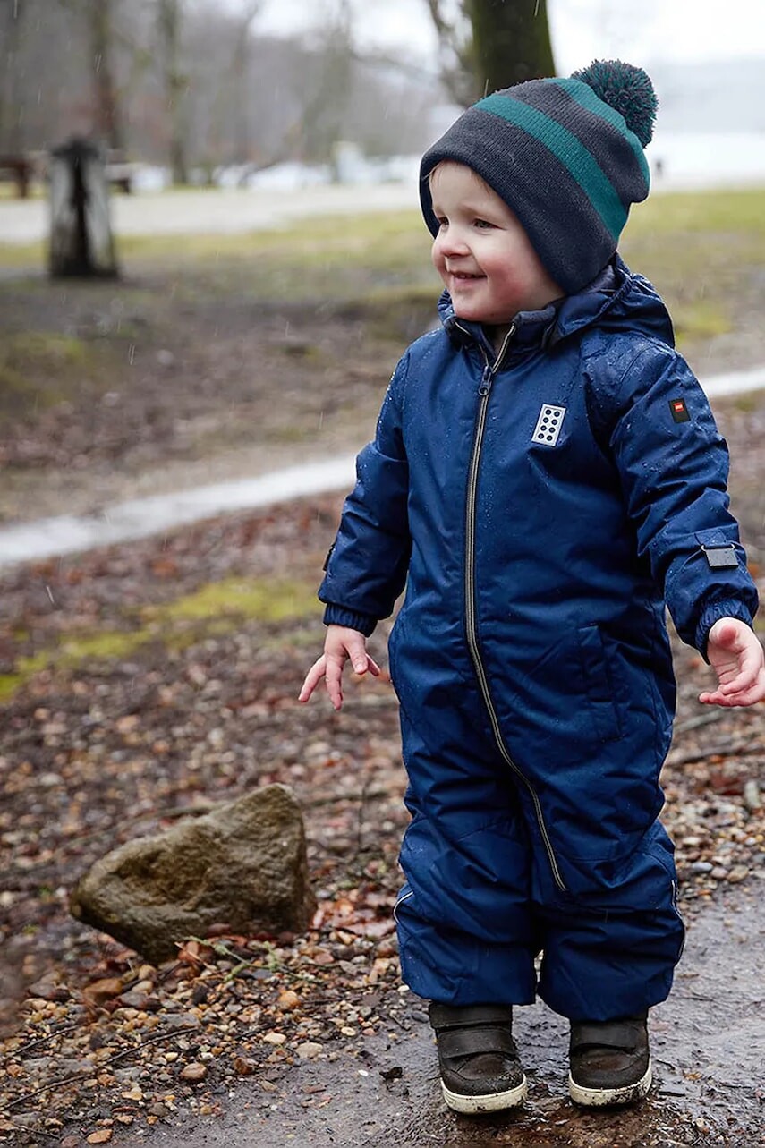 Detský zimný overal Lego LWJORI 721 tyrkysová farba, 11010428