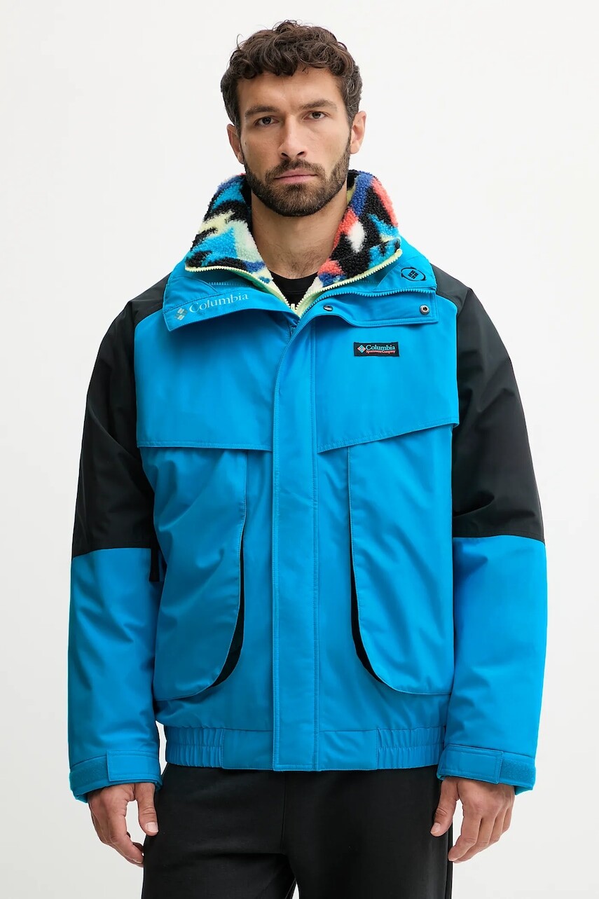 Bunda Columbia Powderkeg II Remastered Interchange hnedá farba, prechodná, 2097221